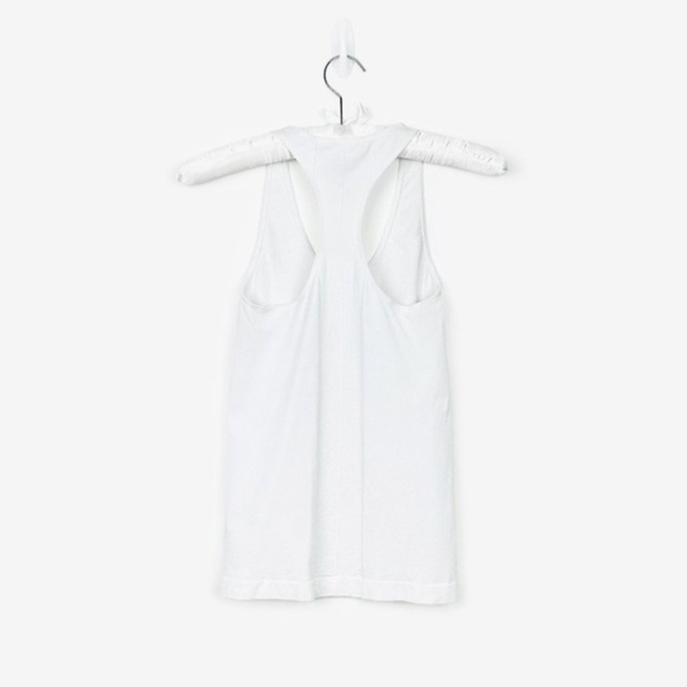 Athleta Shortcut Tank Top Size XS White Athletic Active Gym Workout - Picture 2 of 4